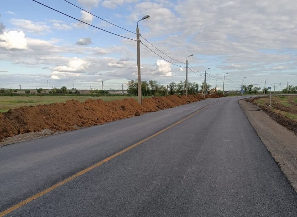 Дорогу у хутора в Волгоградской области отремонтировали с опережением графика
